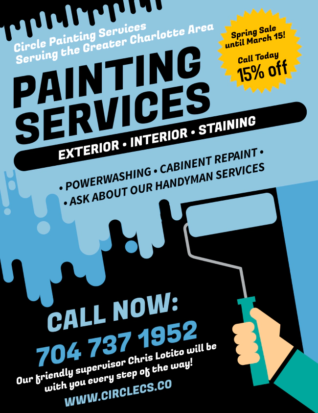 PAINTING SERVICES FLYER